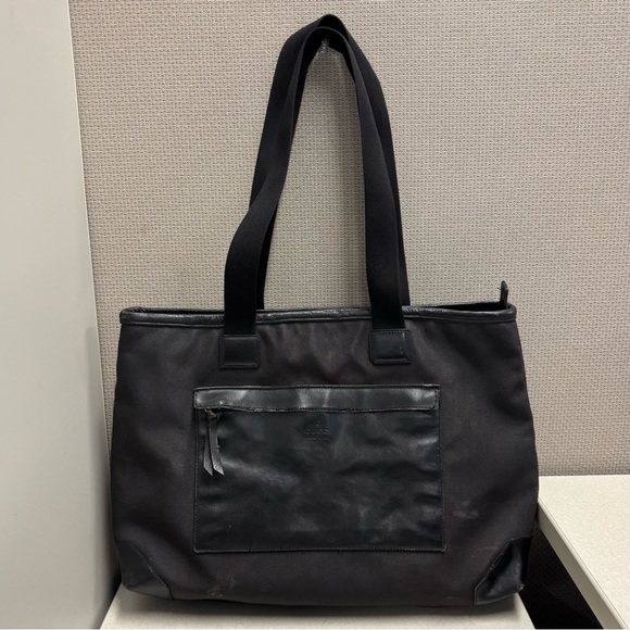 Gucci Vintage Black Canvas Tote Bag - Picture 1 of 10